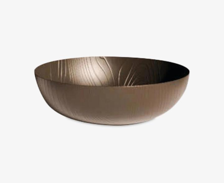 Actual product image Alessi Bowl round Ø 21 cm VENEER (Ø 21 cm)