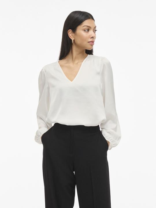 Immagine prodotto Vila VIELLETTE V-Ausschnitt Oberteil mit langen Ärmeln (40)