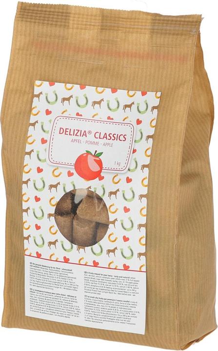 Kerbl Delizia Classics Pomme - Friandises pour chevaux - 1 kg (1000 g)