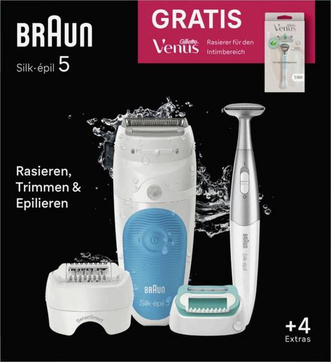 Produktbild Braun 5-810 Silk-epil SensoSmart inkl. Gillette Venus Rasierer