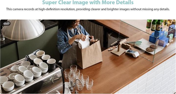 Actual product image Dahua Lite HAC-HFW1400R-VF-IRE6 CCTV Security Camera Indoor & Outdoor Storey Pixel Ceiling/Wall/Pole (2560 x 1440 Pixels)