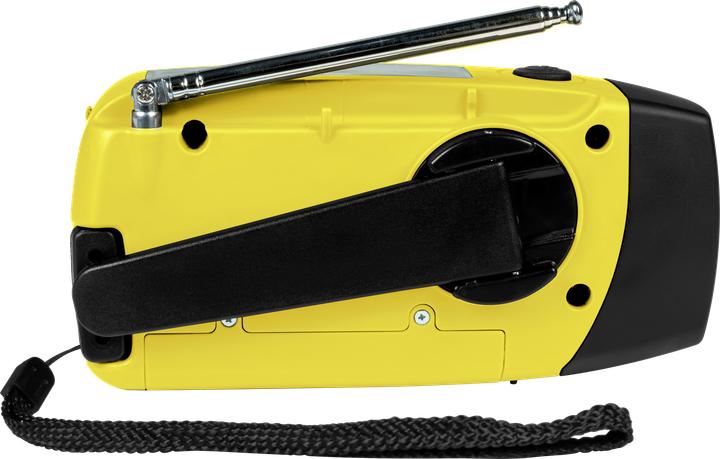 Actual product image Thomson Emergency Hand Crank Radio - Yellow (AM, FM)