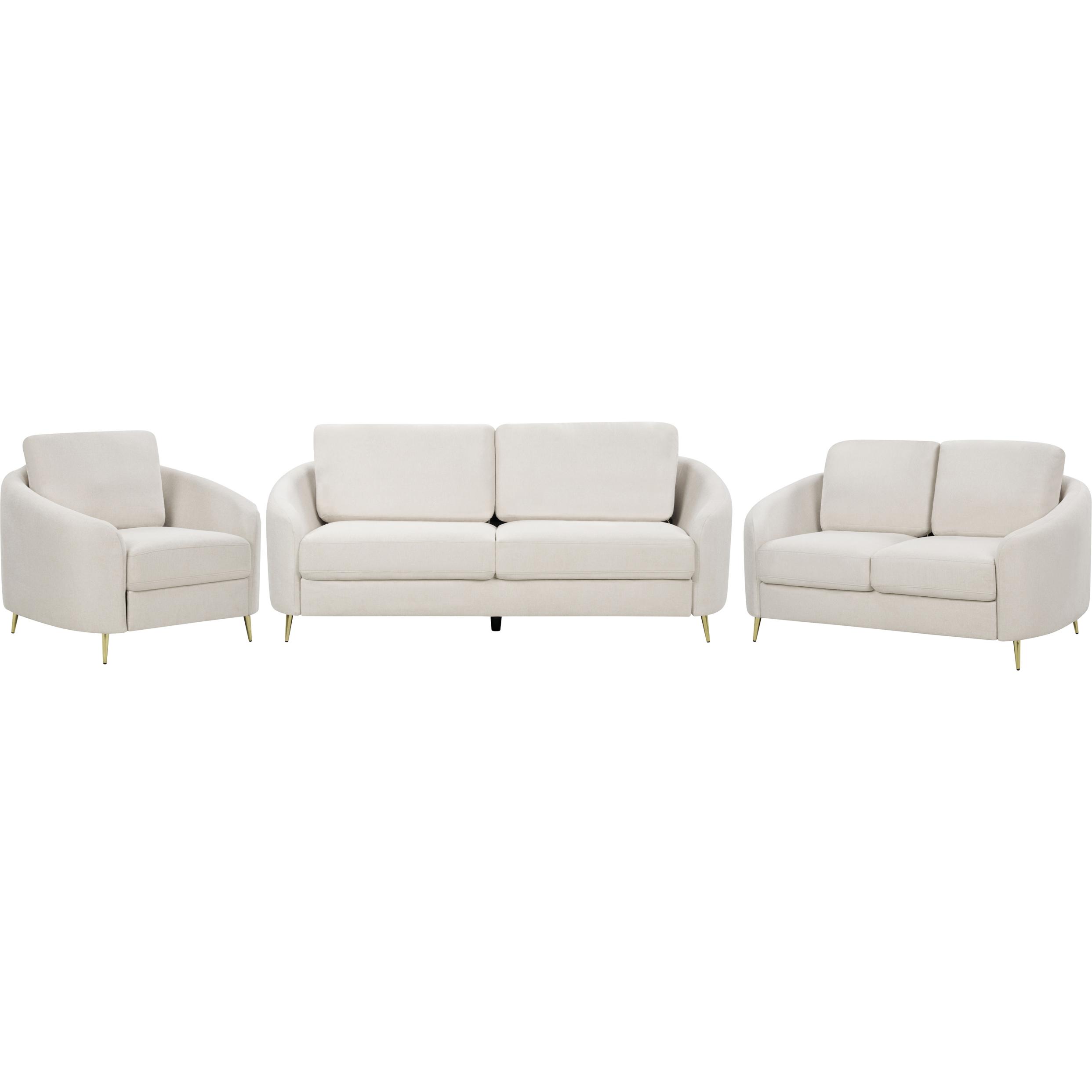 Beliani, Sofa, Trosa (Wohnlandschaft)