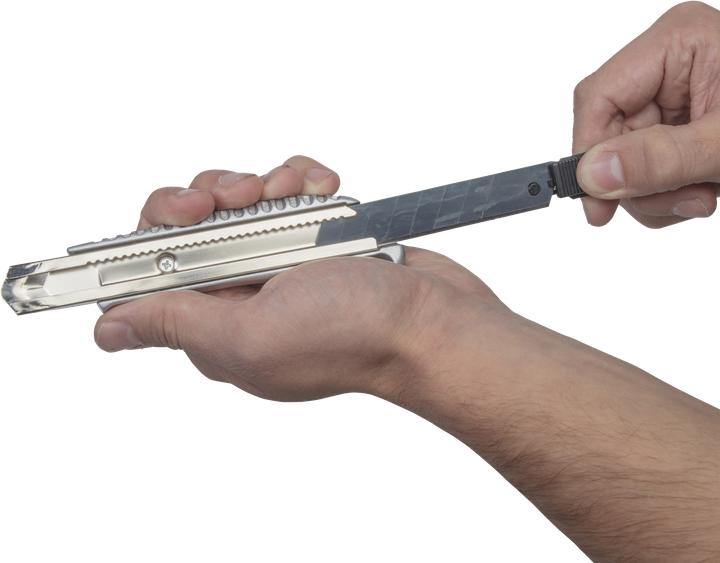 Produktbild wolfcraft 1 Metall-Abbrechklingenmesser 18mm (Cutter)
