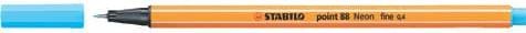 Actual product image STABILO point 88 Fineliner (Neon blue, 1 x)