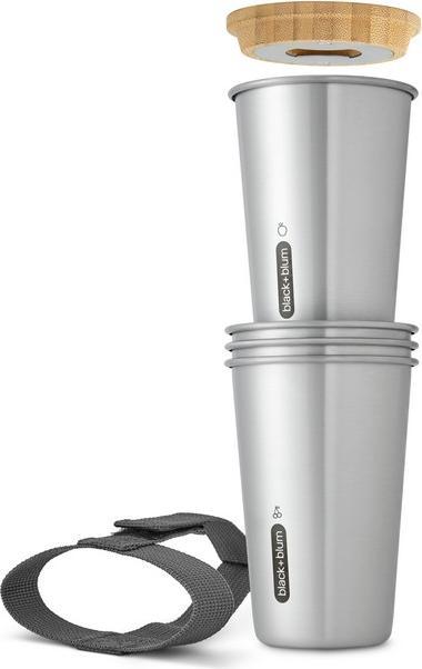 Produktbild Black + Blum Steel Cup Set - Edelstahl-Becher