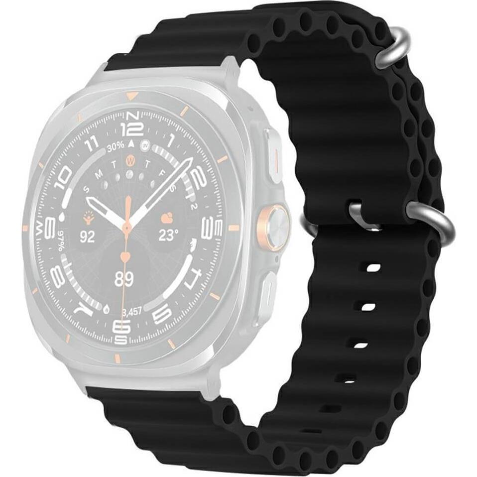 Cover-Discount Galaxy Watch Ultra (47mm) - Silikon Sportarmband Ersatzband (Silikon, Galaxy Watch Ultra), Uhrenarmband, ...