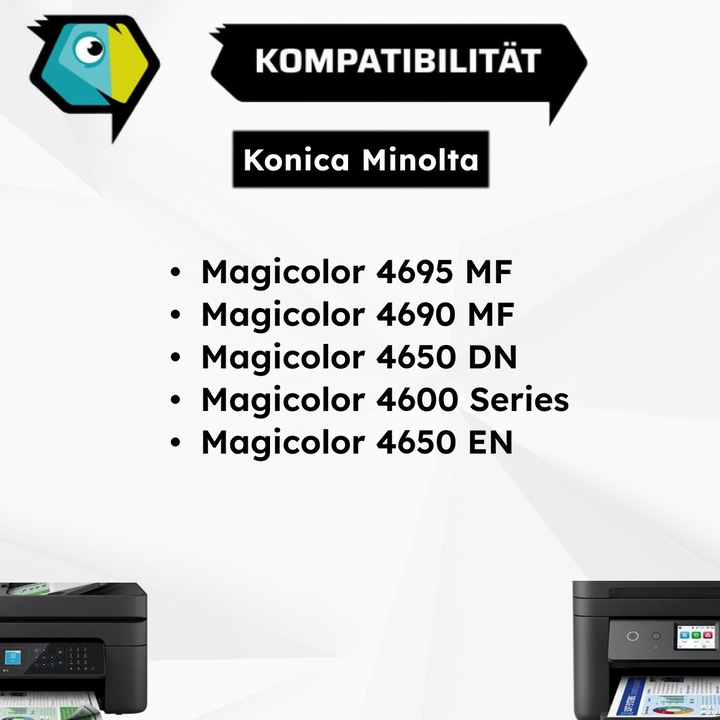 Produktbild Inkadoo Toner kompatibel zu Konica Minolta A0DK152 Toner, schwarz Schwarz (BK)