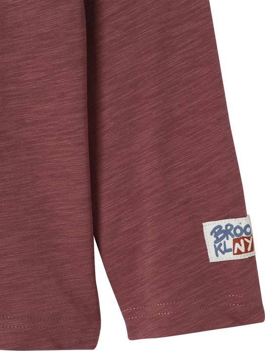 Actual product image Vertbaudet Jungen Shirt mit Flockprint und Recycling-Baumwolle (110)