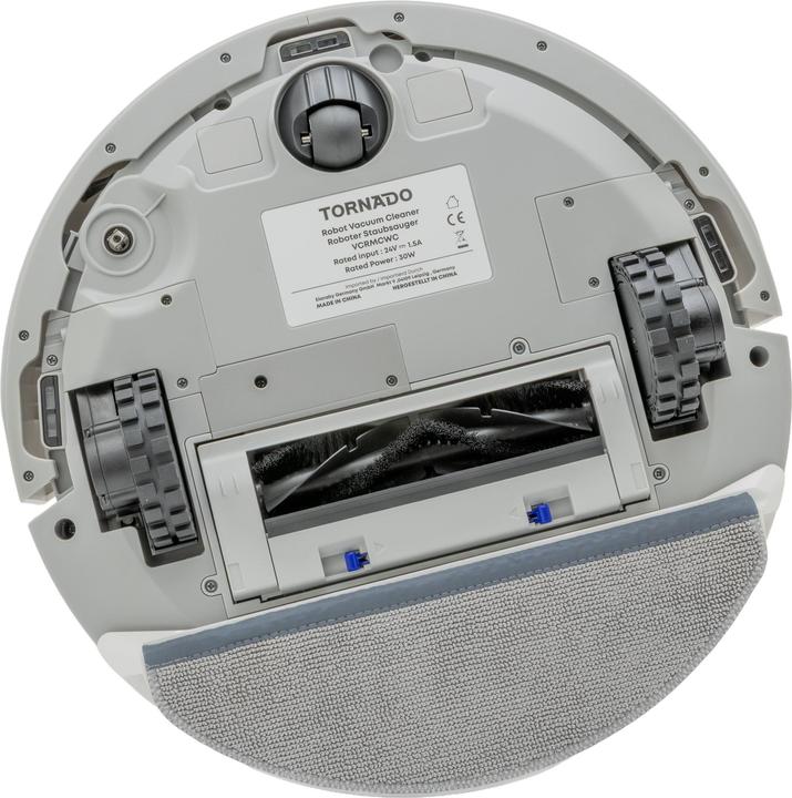 Immagine prodotto Tornado Robot Vacuum Mop 3000Pa, Laser SLAM Navigation, 120 Min, White (3000 Pa)