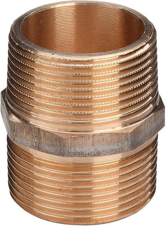 Produktbild Viega Brystnippel 2 rødgods (Doppelnippel)