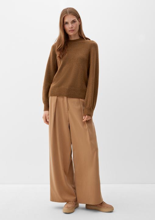 Produktbild S.Oliver Strickpullover Strickpullover aus Wollmix (42)