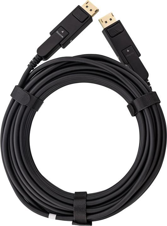 Produktbild InLine DisplayPort 1.4 AOC Kabel, 8K4K, DisplayPort Stecker abnehmbar, 10m (10 m)