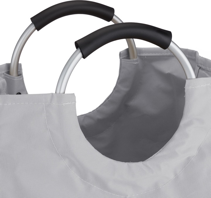Actual product image Relaxdays Folding Laundry Hamper with Handles (60 l)