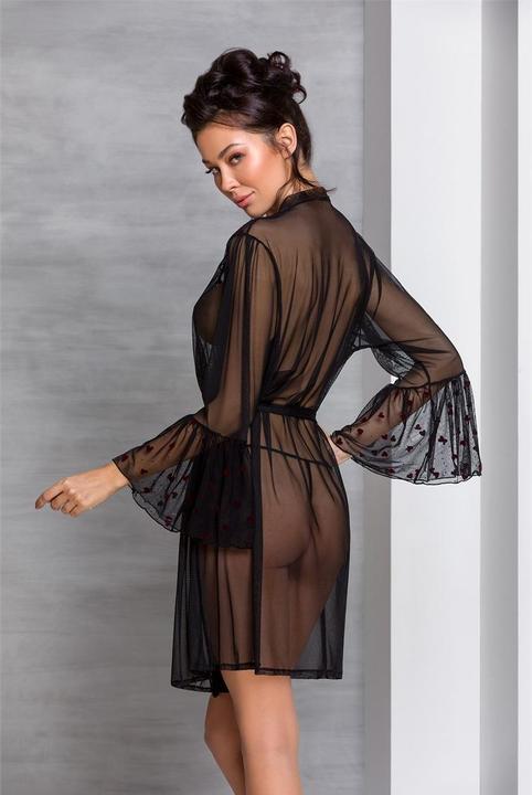 Image du produit Passion Manteau transparent avec des coeurs (S, M)