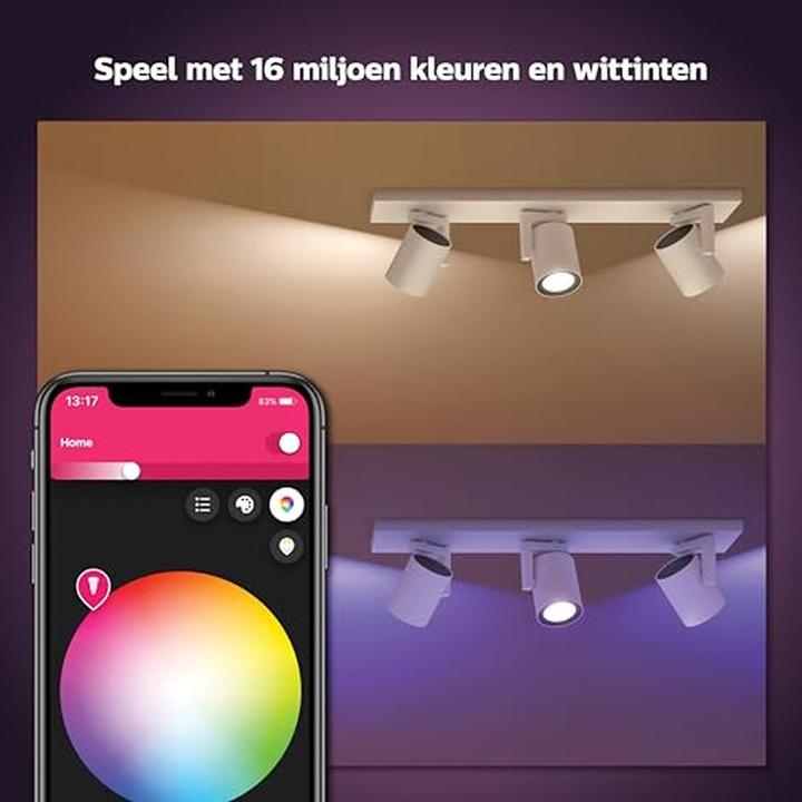 Actual product image Philips Hue Argenta (1050 lm, GU10)