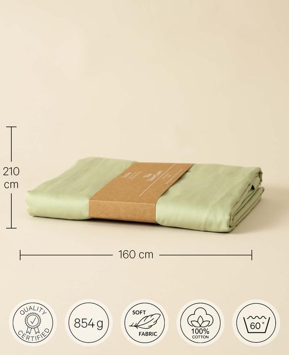 Image du produit Esmée Thia Sage, 160 x 210 cm (Housse de couette, 160 x 210 cm)