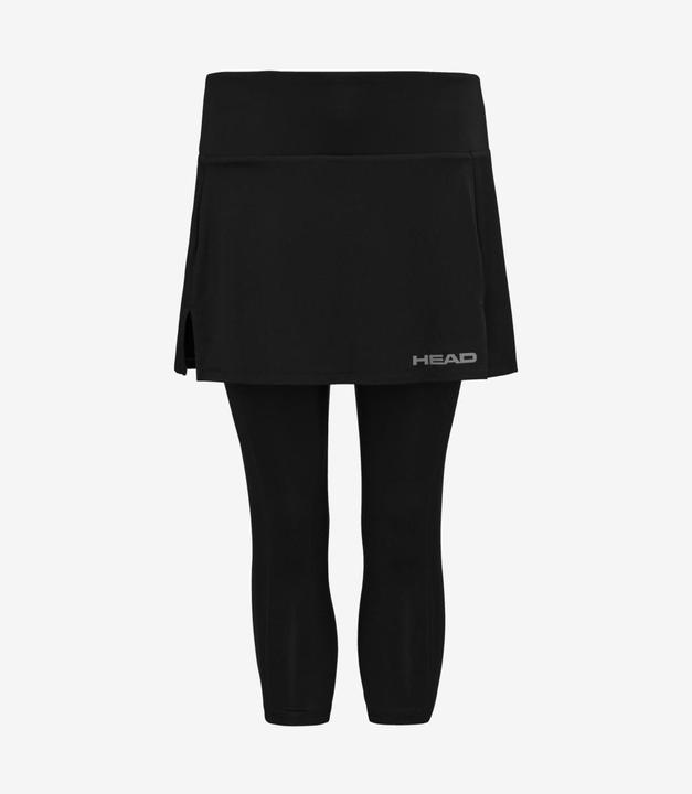 Produktbild Head Club 3/4 Tights Skort W schwarz (XS, S, M, L, XL, XXL, 3XL)