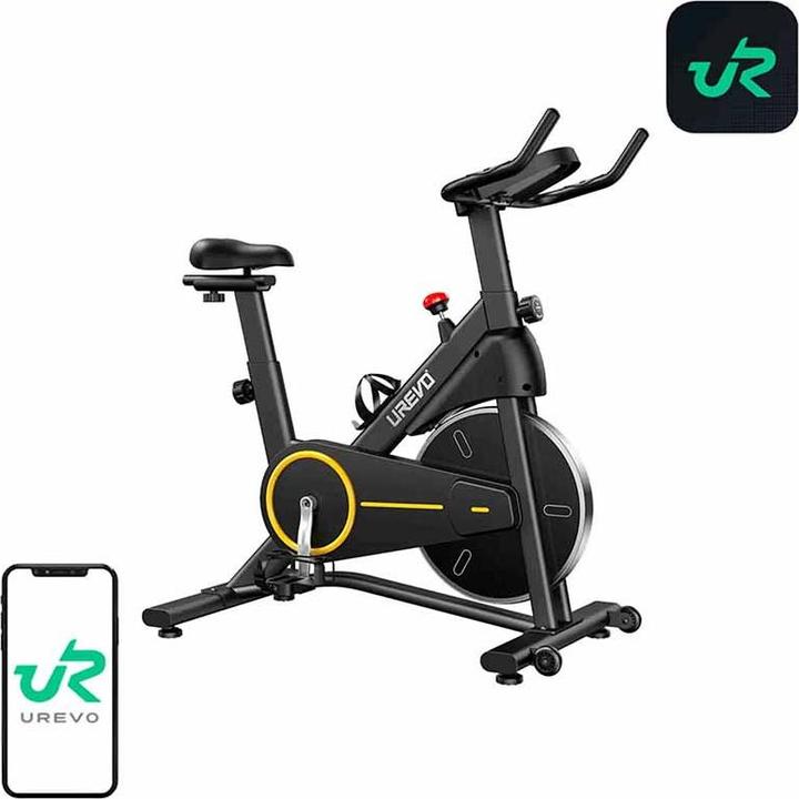 Xiaomi UREVO T1 exercise bike (black and yellow)