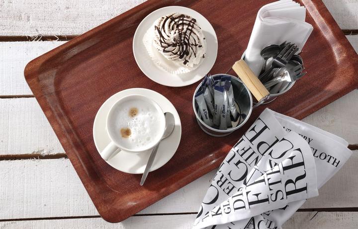 Produktbild Hendi Serviertablett in Holzoptik