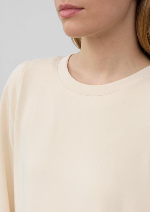Produktbild s.Oliver Sweatshirt Scuba-Sweatshirt mit Puffärmeln (46)