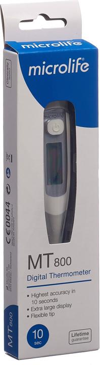 Image du produit Microlife thermomètre digital flexible tip MT 800 10 secondes (Sans contact)