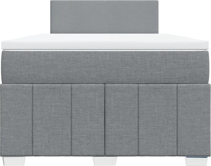 Image du produit VidaXL Bo x lit de saut avec matelas 200 x 200 cm Tissu (200 x 200 cm)