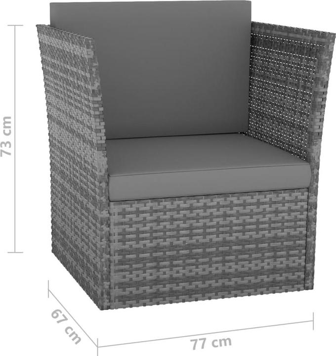 Produktbild vidaXL Gartenstuhl