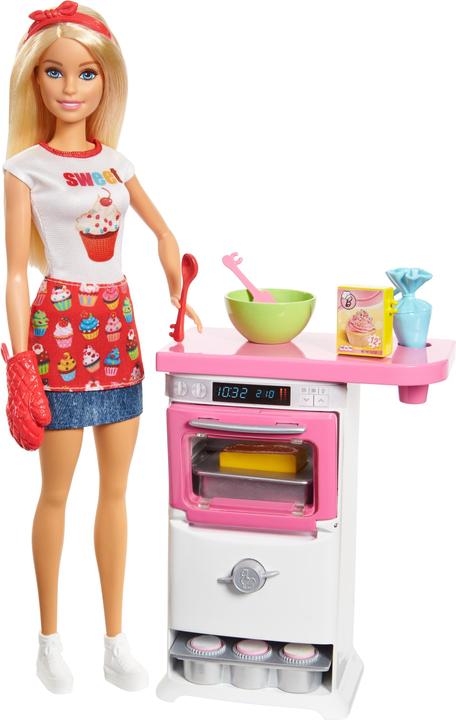 Actual product image Barbie Bakery Chef Doll and Playset