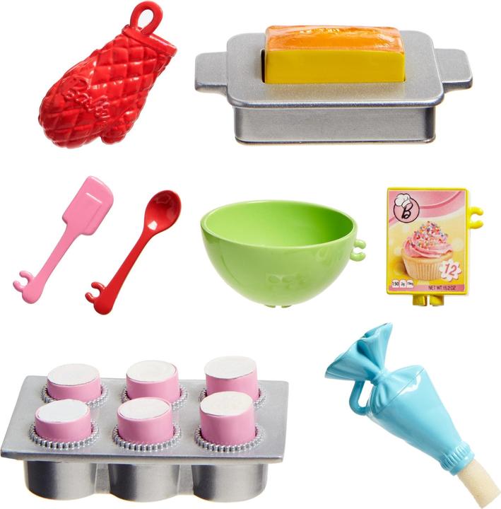 Actual product image Barbie Bakery Chef Doll and Playset