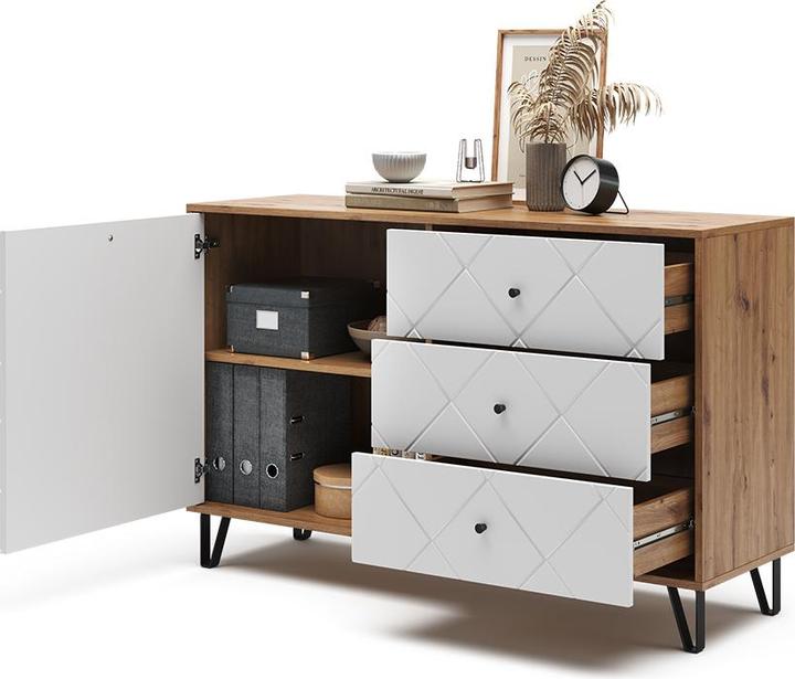 Image du produit Vicco Nizza (128 x 40 x 78 cm)