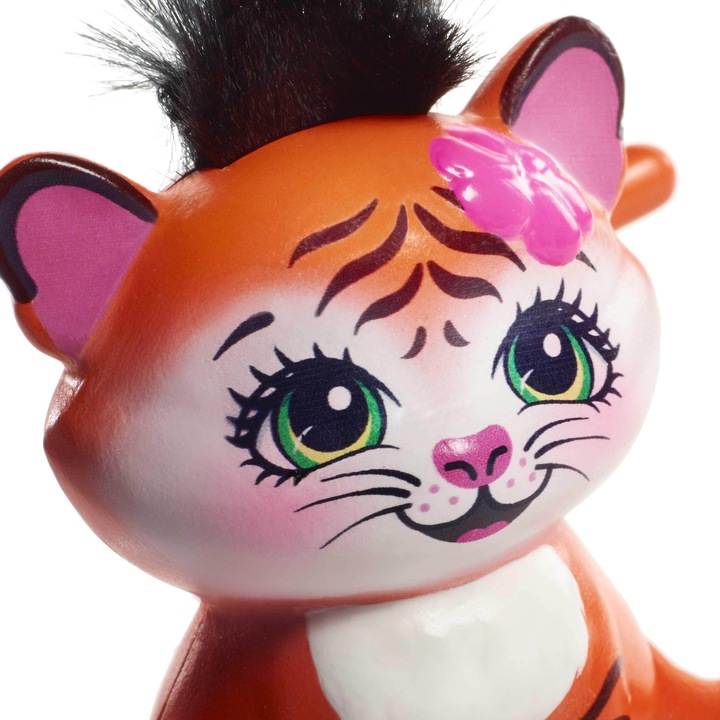 Actual product image Enchantimals Tanzie Tiger Doll & Tuft Figure