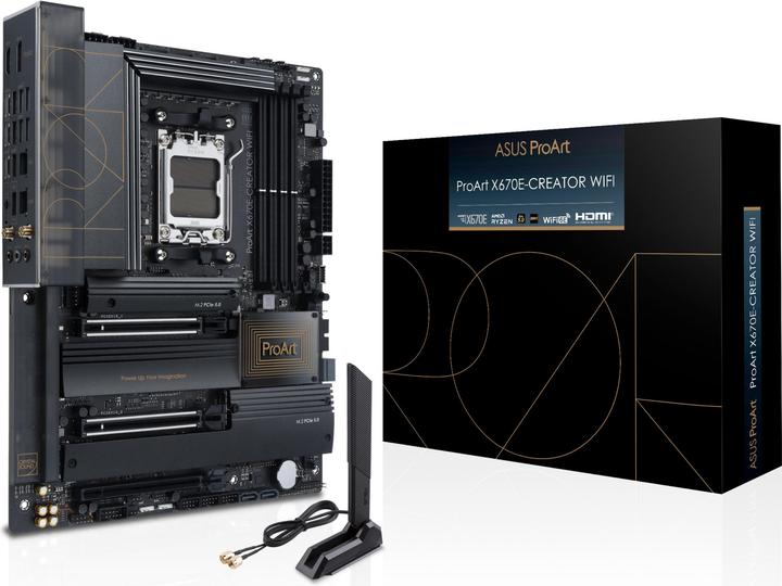 Produktbild ASUS ProArt X670E-Creator Wifi (AM5, AMD X670E, ATX)