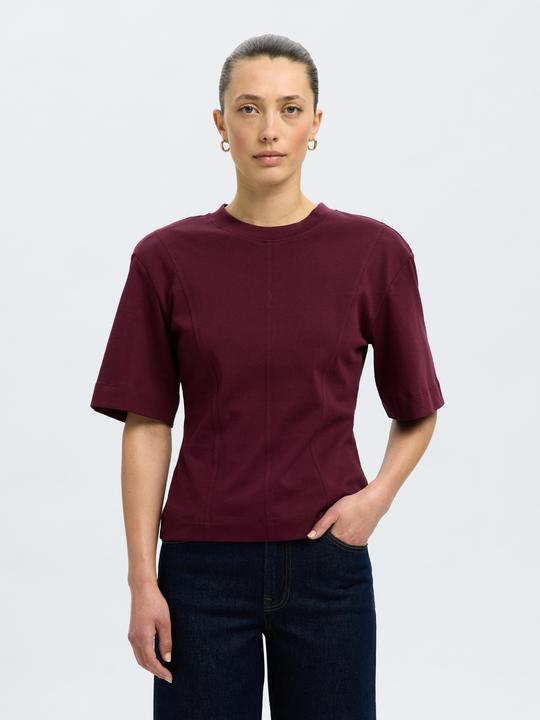 Image du produit Selected Femme Relaxed Fit Baumwoll T-Shirt (XL)