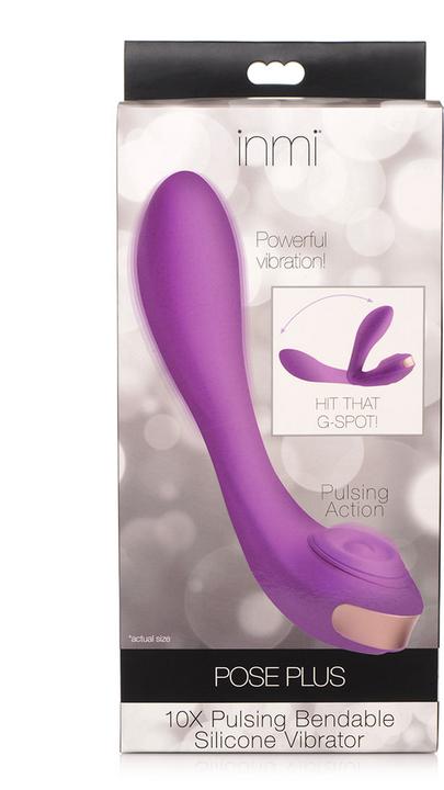 Produktbild Shots 10X Pose Plus Bendable Pulsing Silicone Vibrator