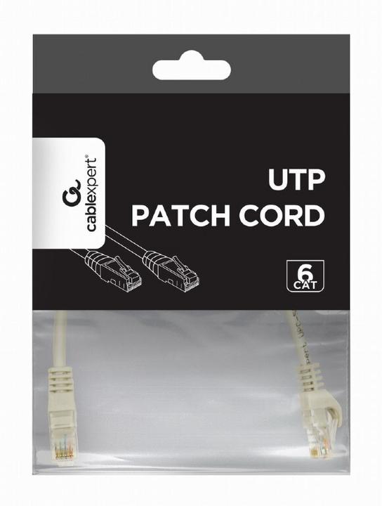 Produktbild Gembird Patchkabel Kat.6 Kupfer UTP 0,5 m Grau (UTP, 0.50 m)
