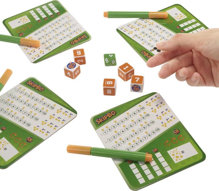 Produktbild Mattel Games Skip-Bo Würfelspiel (sprachneutral) (Deutsch)