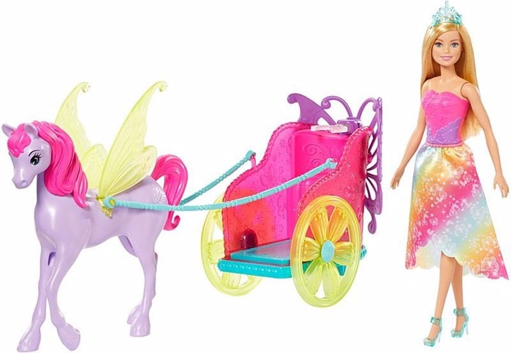 Barbie Dreamtopia Principessa, Pegaso e Carrozza