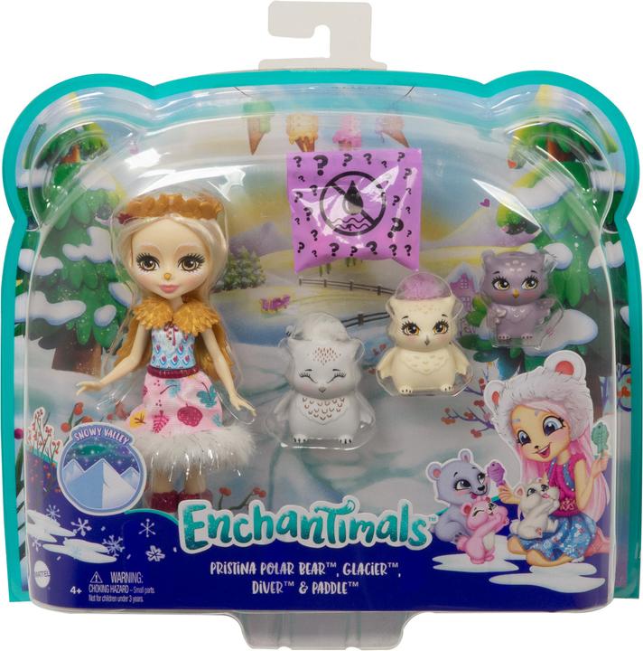 Image du produit Enchantimals Odele Hibou et Cruise - Mini-poupée - 4 ans et +