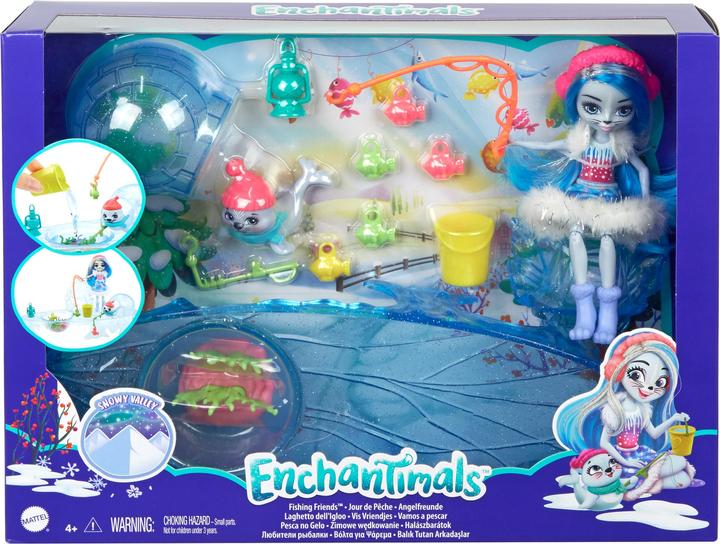 Immagine prodotto Enchantimals Laghetto Dell'Igloo Con Sashay La Foca E Blubber