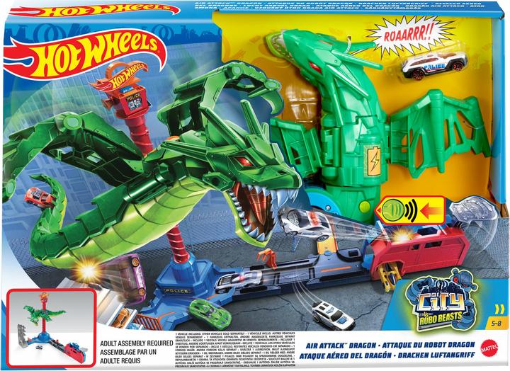 Produktbild Hot Wheels City - Luftangriffsdrache