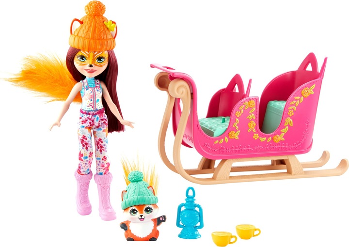 Produktbild Enchantimals Schlittenfreunde mit Felicity Fox und Flick