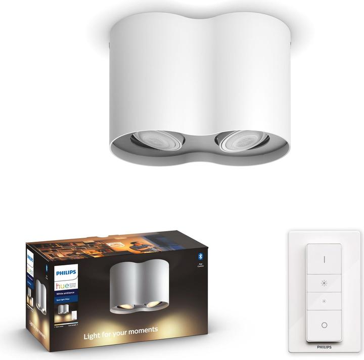 Actual product image Philips Hue Pillar Base BT (700 lm, GU10)