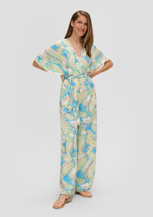 Immagine prodotto S.Oliver Overall Satin-Jumpsuit mit weitem Bein (34)