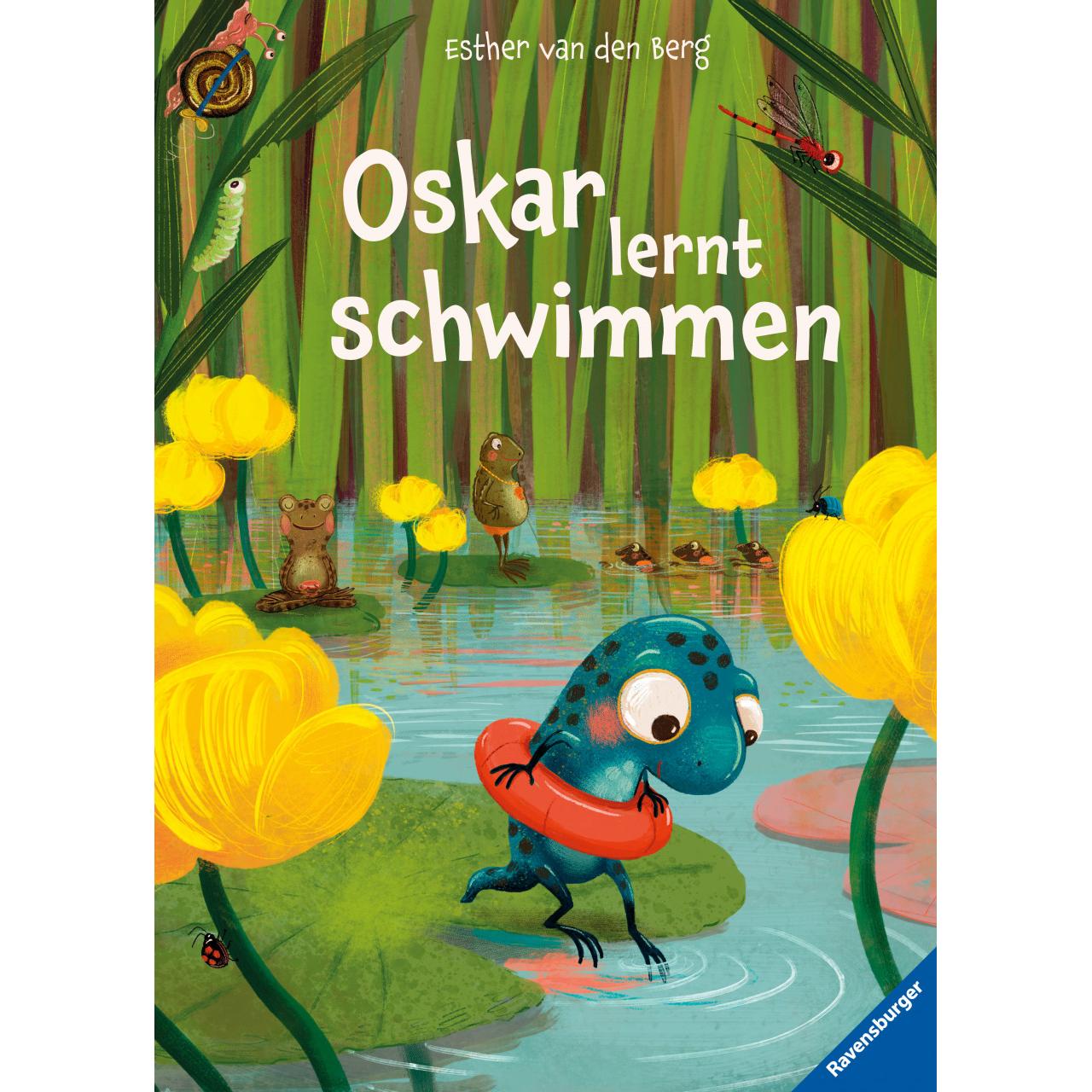 Oskar lernt schwimmen, Kinderbücher von Esther van den Berg