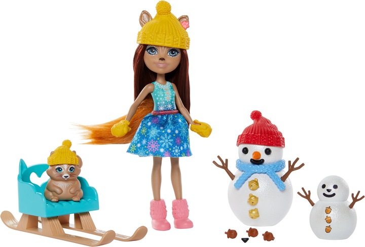 Image du produit Enchantimals Pop - Écureuil Bonhomme de neige