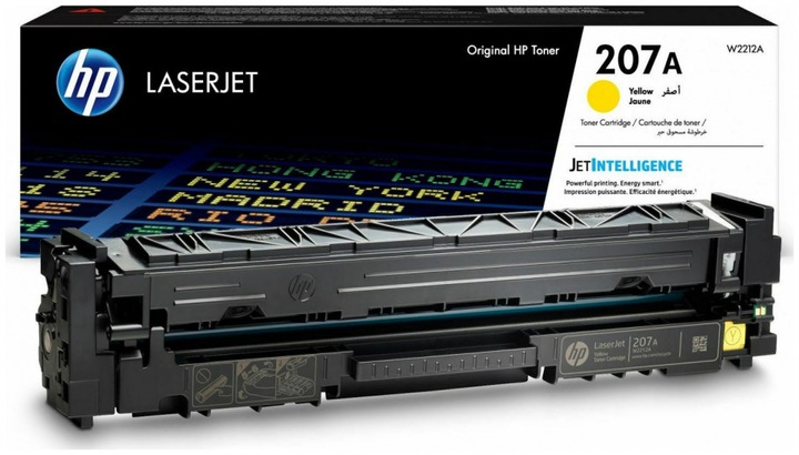 Actual product image HP 207A (Y)