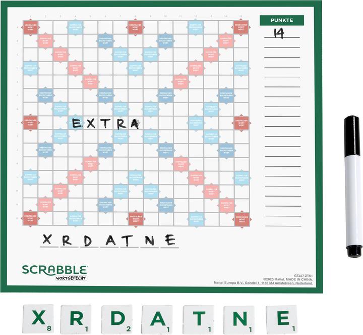 Produktbild Mattel Games Scrabble Wortgefecht (Deutsch, 2 - 6 Spieler)