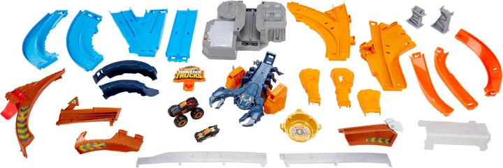 Produktbild Hot Wheels Monster Trucks Skorpion Beschleuniger Rennbahnset