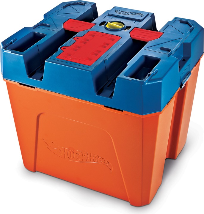 Actual product image Hot Wheels Track Builder Unlimited Power Boost Box, track set